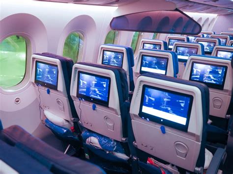 KLM Economy Class 787.